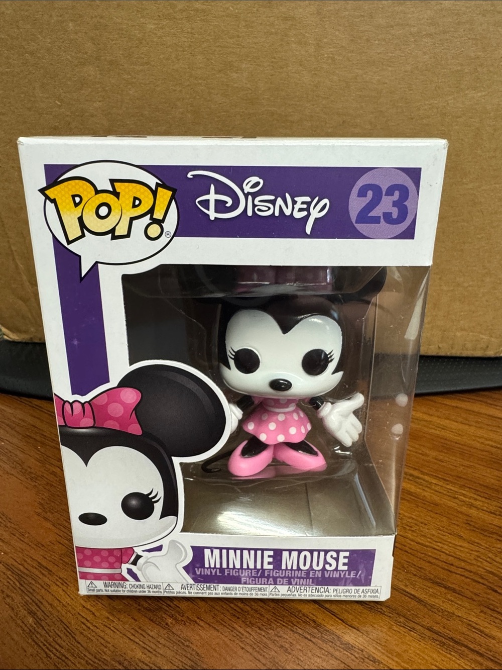 Funko Pop! Disney Minnie Mouse Purple and Pink Vinyl Figure